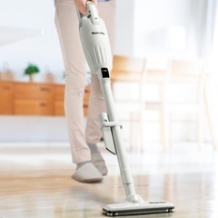 マキタ(Makita) 充電式クリーナ（アイボリー）バッテリ内蔵式 10.8V2Ah 充電器付 CL116DWIの画像