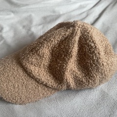 ボアキャップ　ベージュの画像