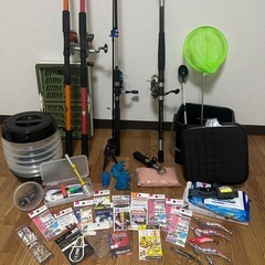 釣具一式の画像