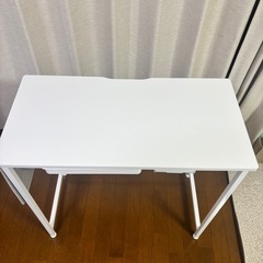 美品！ホワイトデスクの画像