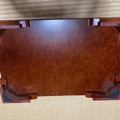 【美品】花台 飾り台 50×30×高さ7cm 元箱・取扱説明書付きの画像