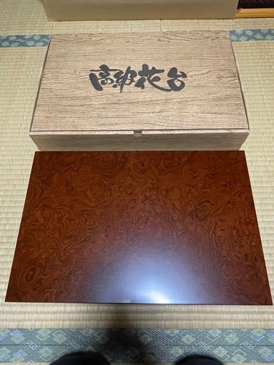【美品】花台 飾り台 50×30×高さ7cm 元箱・取扱説明書付き