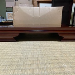 【美品】花台 飾り台 50×30×高さ7cm 元箱・取扱説明書付きの画像