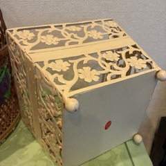 🌹バスケットとアイアンプランターセット🌹の画像