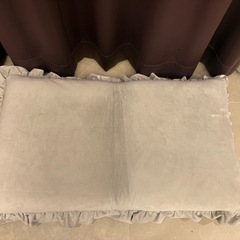 お譲りします！Franc franc フリル座椅子⭐︎グレーの画像