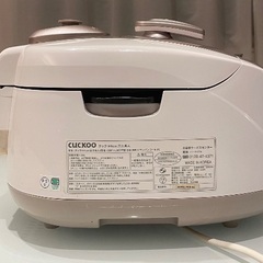 発芽玄米炊飯器CUCKOO圧力名人の画像