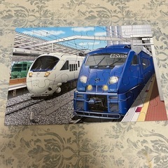 くもんジグソーパズル　ステップ3 特急列車の画像