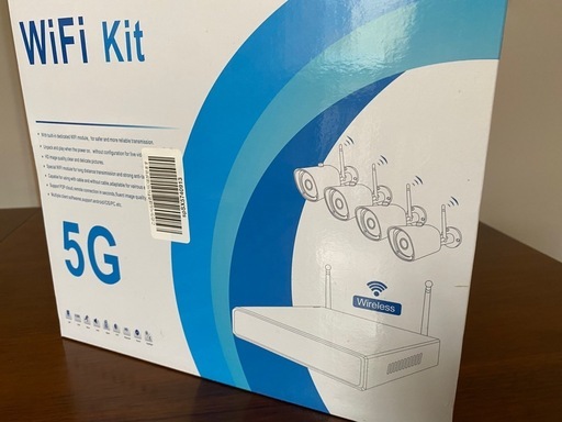 500万画素WIFI防犯カメラキット