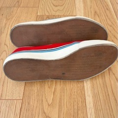 【美品】FRED PERRY(フレッドペリー)スニーカー 26cm レッドの画像