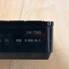 Panasonic ブルーレイレコーダー UN-TD6Sの画像