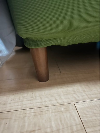 （確定済みです） 
2人掛けソファ色は水色