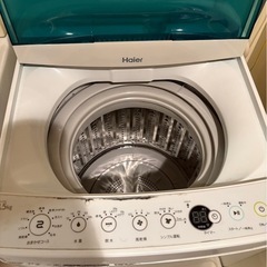 洗濯機　ハイアール JW-C45A　の画像