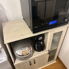 【19日午後お渡し】棚のみ　キッチンボード　キッチンラック　レンジ台の画像