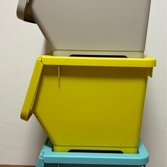 ✨美品✨キャリコM カインズ3コセット🩵💛🩶の画像