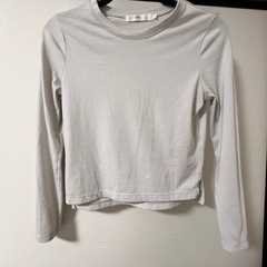 AZUL BY MOUSSY アズールバイマウジー 長袖Tシャツ グレー系 カジュアルの画像