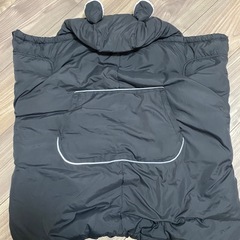 防寒ケープ　抱っこ紐ケープ　ダウンの画像