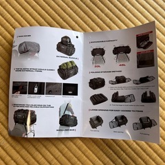 Rhinowalk バイク　シートバッグ ツーリングバッグの画像
