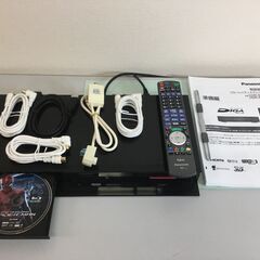 【🍀稼働美品】パナソニック 2TB 3チューナー ブルーレイレコーダー ブラック DIGA DMR-BZT800-K「管理No33」の画像