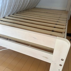 ニトリ　ベット セミダブル の画像