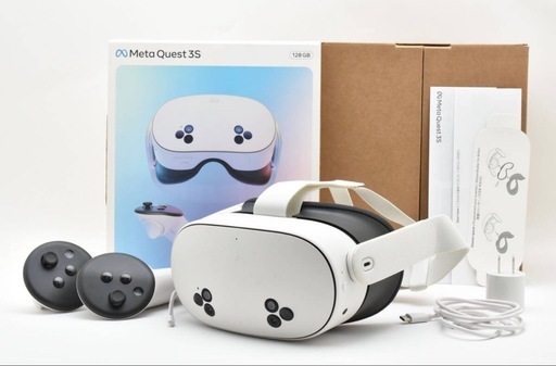  Quest 3S 128GB メタクエスト VRヘッドセット 動作確認済