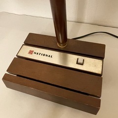 ナショナル デスクライト レトロ家具 レトロ家電の画像