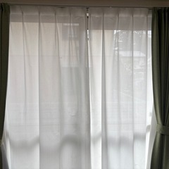 カーテン　レース　セット　ニトリ
の画像