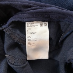 UNIQLO ウルトラストレッチマタニティレギンスパンツ　デニム　Sの画像