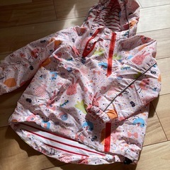 size130子ども服 パーカー　ブルゾンの画像