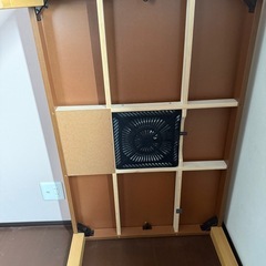 長方形こたつ、コード無いですの画像