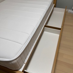 N sleep 収納付きベッドフレームの画像