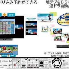 【🍀稼働美品】シャープ 1TB 2チューナー AQUOS ブルーレイレコーダー BD-NW1000「管理No40」の画像