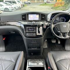 エルグランド美品★希少モデル★ 中期型【HWSプレミアム4WD】黒本革フルシート・自動車間制御クルコン・電動トランクドア・ドラレコ・フリップダウンM…の画像