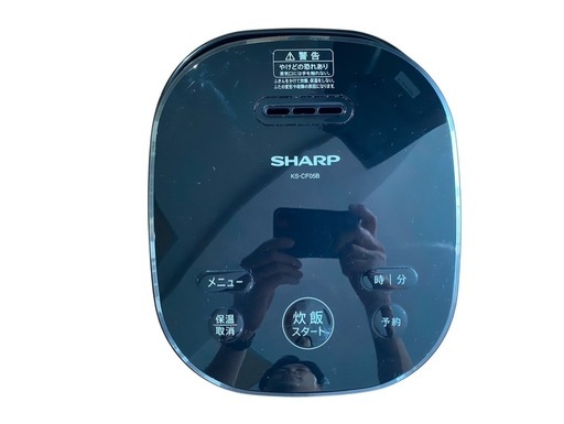 【決まりました】★SHARP ジャー炊飯器 KS-CF05B-B 2025年製