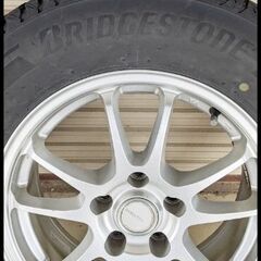 ★デリカD5等に★下取り可能★215/70R16★スタッドレス4本セット★ブリジストン・ブリザックDM−V3★の画像