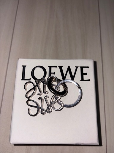 LOEWE ロエベ アナグラム キーリング シルバー