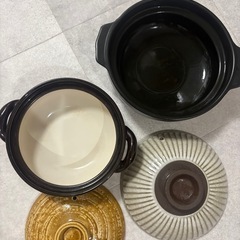 土鍋ふたつの画像
