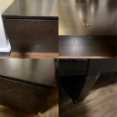 REGZA55インチ　テレビ台ととセットの画像