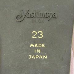 銀座ヨシノヤ パンプス ブランド シューズ 靴 日本製 レディース 23サイズの画像