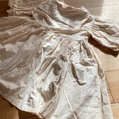 size140ふんわりワンピースの画像