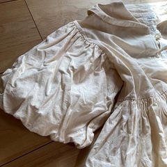 size140ふんわりワンピースの画像