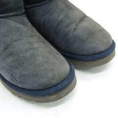 UGG アグ シープスキン ミニ ベイリー ボタン ショートブーツ　24㎝の画像