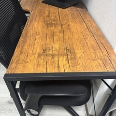 ニトリ　ヴィンテージですくデスクの画像