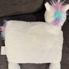 お譲りします！ぬいぐるみ風クッションまくらセット！の画像