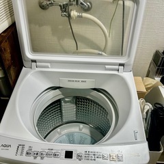 アクア縦型洗濯機10kgの画像