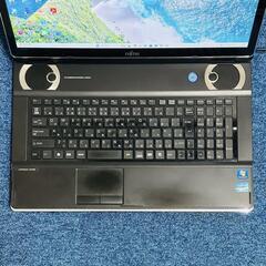 爆速！i7✨SSD+HDD✨フルHD大画面✨️Office✨富士通✨B-CAS付き 富士通 LIFEBOOK NH77//DDの画像