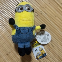 ミニオンʕʘ̅͜ʘ̅ʔキーホルダーの画像