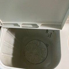 決まりました！至急！無料　二層式洗濯機の画像