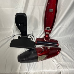 ✨人気掃除機✨ ドウシシャ（PIERIA）製の充電式ハンディ＆スティッククリーナー「DVS‑1401」の画像