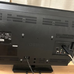 【受付停止】TOSHIBA REGZA32型 テレビ の画像