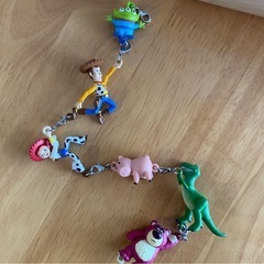 トイストーリー　ゆらゆらつながるマスコットガチャガチャの画像